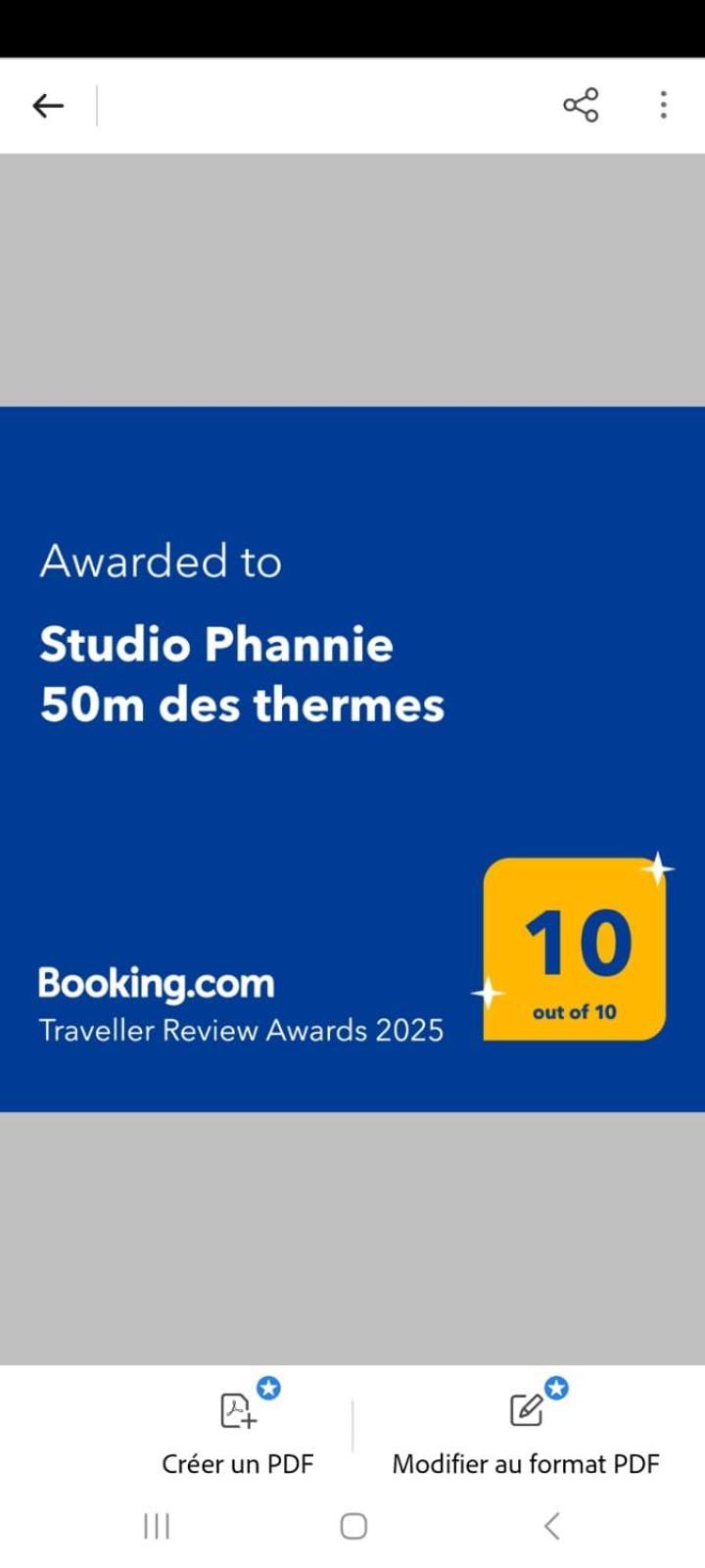 Studio Phannie Renove 50M Cures Amélie-les-Bains-Palalda Zewnętrze zdjęcie